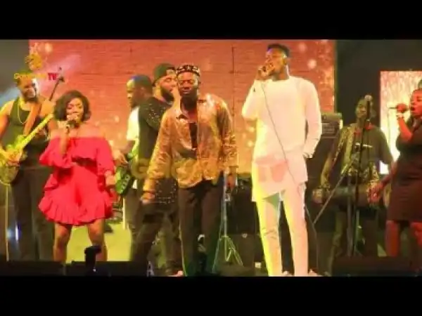 Video: THE MOMENT ADEKUNLE GOLD, SIMI, AND PRAIZ PERFORMED ONE LOVE BY LUCKY DUBE AT 100% LIVE WITH PEPSI